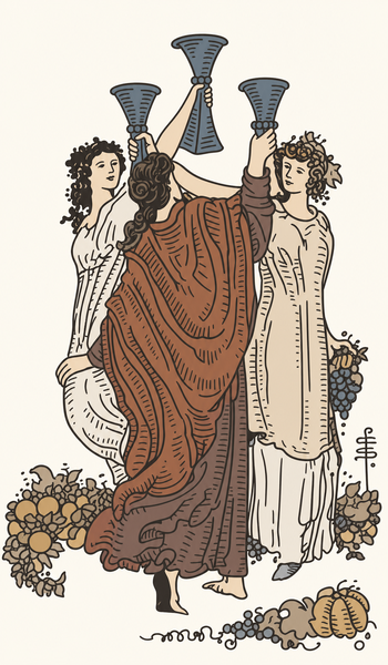 Three of Cups