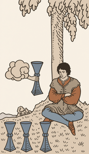 Four of Cups