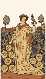 Nine of Pentacles