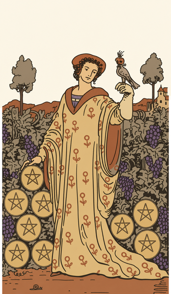 Nine of Pentacles