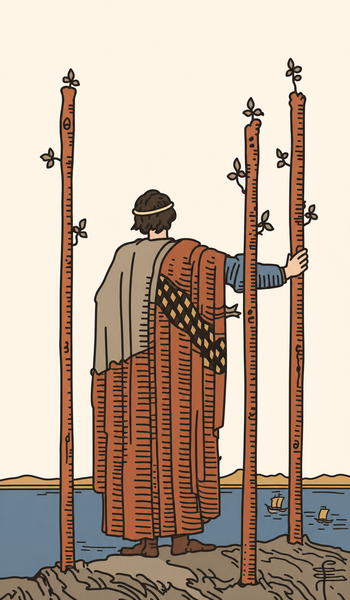 Three of Wands